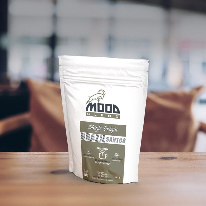 Mood Blend Single Origin Brazil Santos Filtre Kahve 250 Gr.