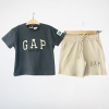 GAP Original Kabartma Baskılı Nakışlı Tişört ve Şort Takımı