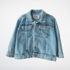 Mickey Mouse Baskılı Denim Ceket