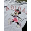 Disney Minnie Mouse Baskılı Kız Çocuk Takımı (Siyah Tayt)