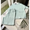Duru Şortlu Takım - Mint Yeşili