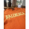Balenciaga Baskılı Çocuk Tişört – Turuncu
