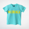 Balenciaga Baskılı Çocuk Tişört – Turkuaz
