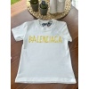 Balenciaga Baskılı Çocuk Tişört – Beyaz