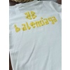 Balenciaga Baskılı Çocuk Tişört – Beyaz