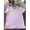 Balenciaga Baskılı Çocuk Tişört – Pembe
