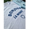 Bonjour Le Monde Kız Çocuk Takımı – Beyaz/Açık Mavi