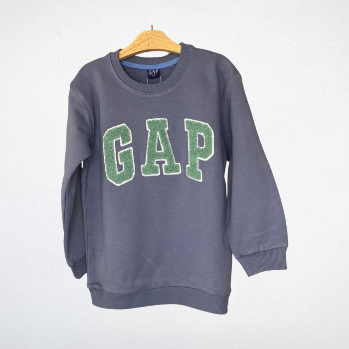 GAP Baskılı Çocuk Eşofman Takımı – Antrasit / Yeşil