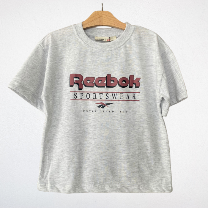 Reebok Baskılı Tişört ve Eşofman Altı Takımı