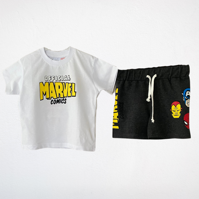 Marvel Comics 2’li Takım (Beyaz-Siyah)