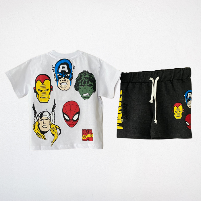 Marvel Comics 2’li Takım (Beyaz-Siyah)