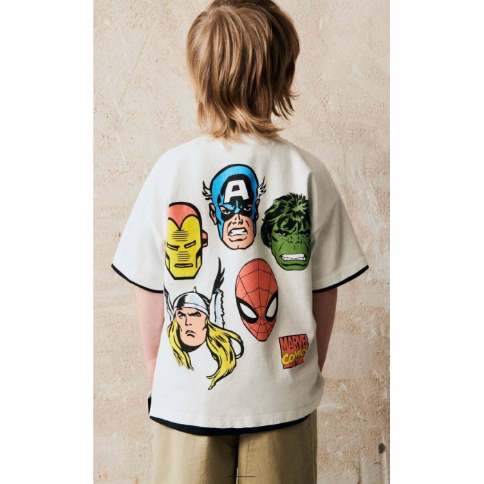Marvel Comics 2’li Takım (Beyaz-Siyah)