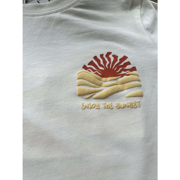 Born The Sunset Yazılı Erkek Çocuk Takımı
