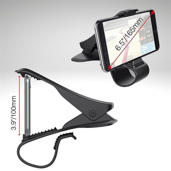 SAYMES 360 Derece Dönebilen Torpido Konsol Üzeri Araba Araç Cep Telefon Gps Navigasyon Sabitleyici Tutucu