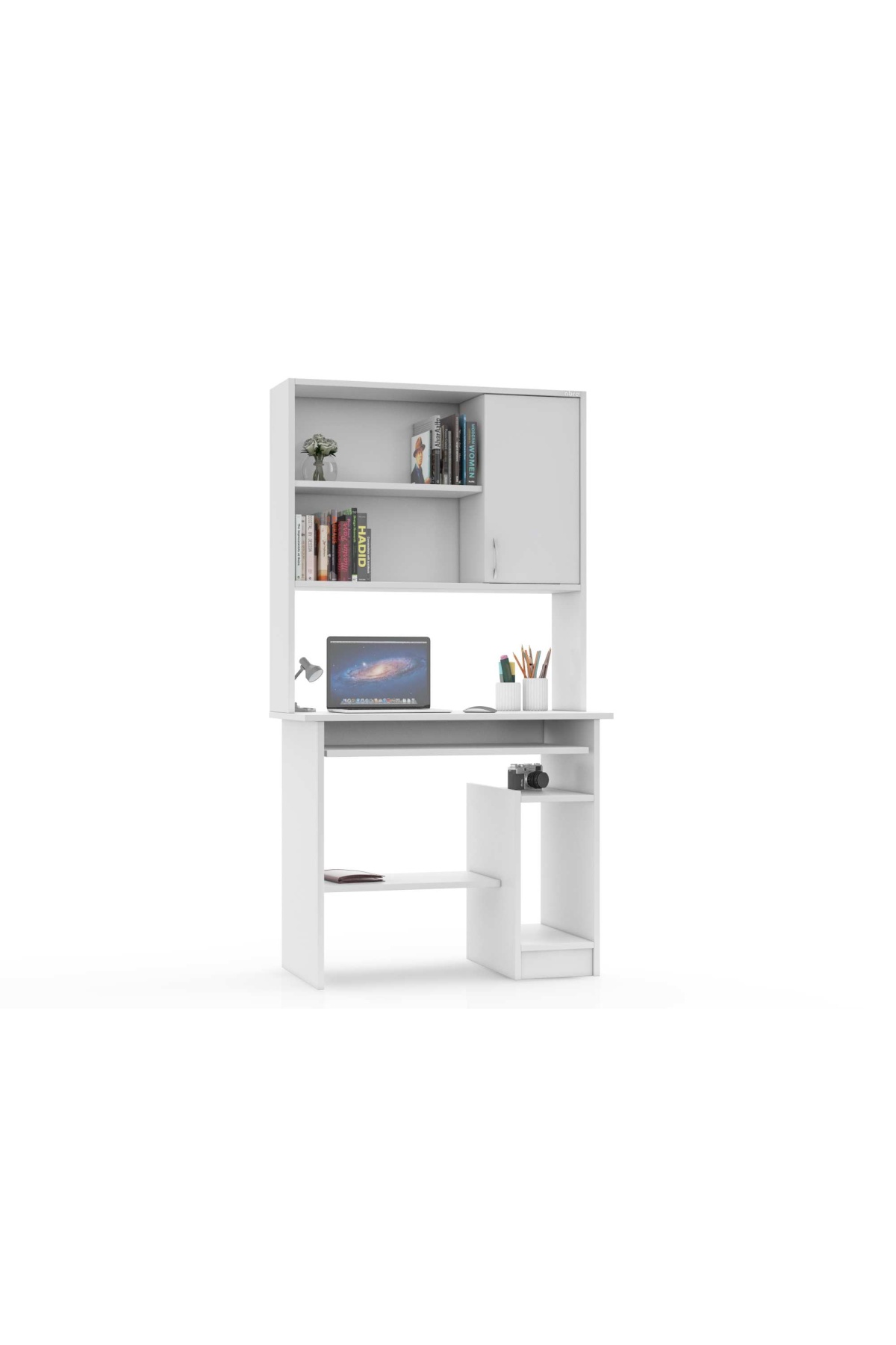 ABRE vm-642 KİTAPLIK ÇALIŞMA MASASI BİLGİSAYAR MASASI