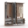 ABRE VM-342348 ANTRASİT PORTMANTO VESTİYER