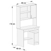 ABRE vm-642 KİTAPLIK ÇALIŞMA MASASI BİLGİSAYAR MASASI