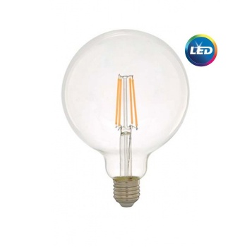 Panasonic E27 LED Filaman G125 Rustik Lamba 7W 806lm 2700K Clear