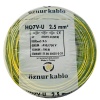 Öznur 2,5 Mm NYA Kablo - 100 Metre Sarı Yeşil