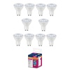Osram 4.5-50W Beyaz Işık 6500K GU10 LED Spot Ampul 10 ADET Orijinal Kutulu
