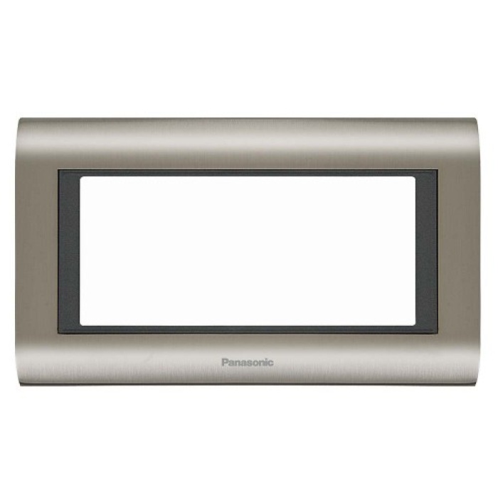 Viko Panasonic Thea Sistema Inox Füme 4M Çerçeve