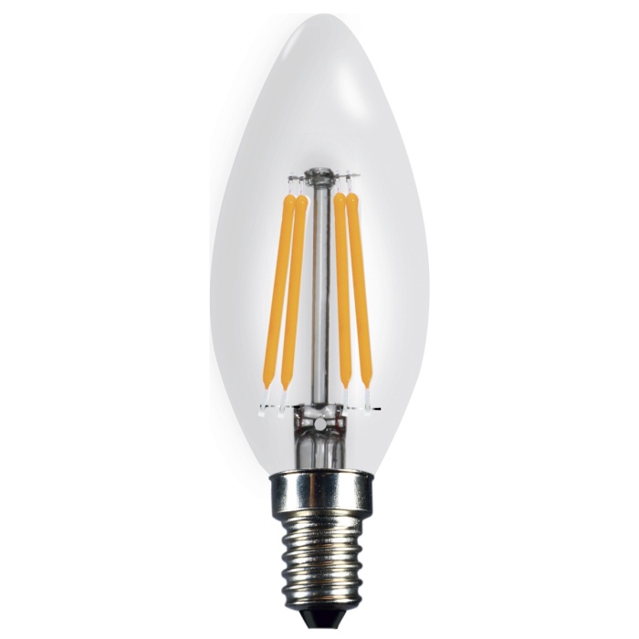 Led Filament Buji Ampul 4W E14 Gün Işığı – Dimmerli