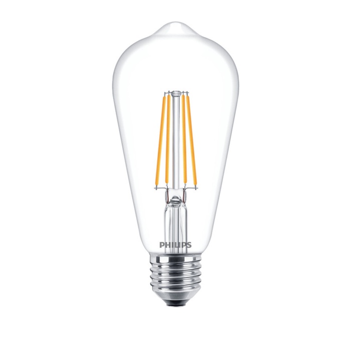 PH CLA LEDBULB ND 7-60W E27 WW ST64 CL