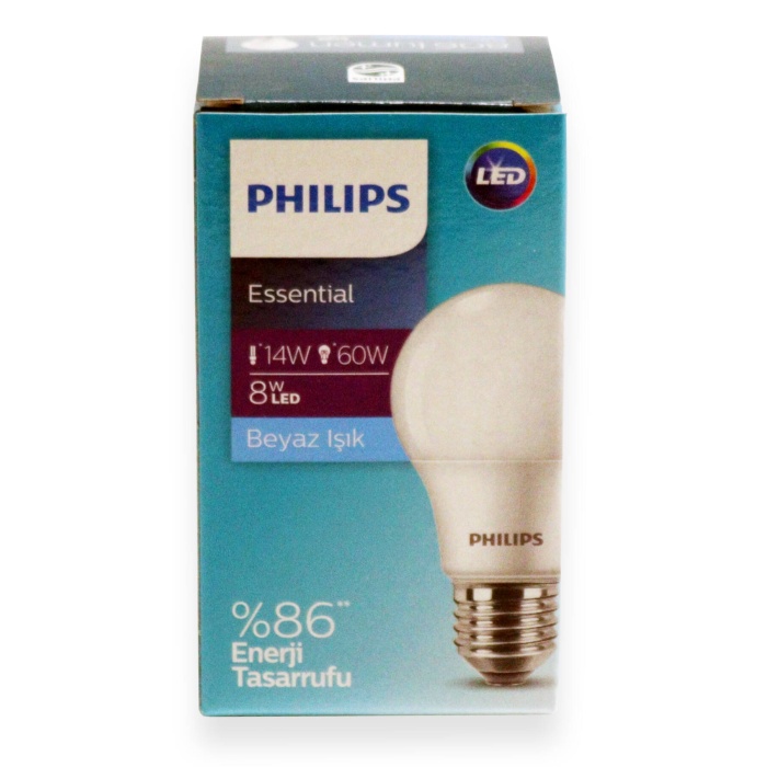 Led Ampul Essential 8W E27 Beyaz Işık