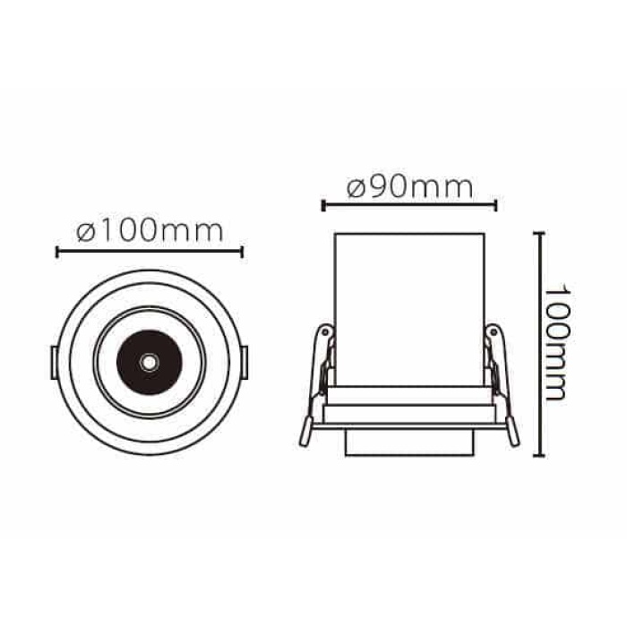 JUPİTER LD502 HAREKETLİ LED SPOT