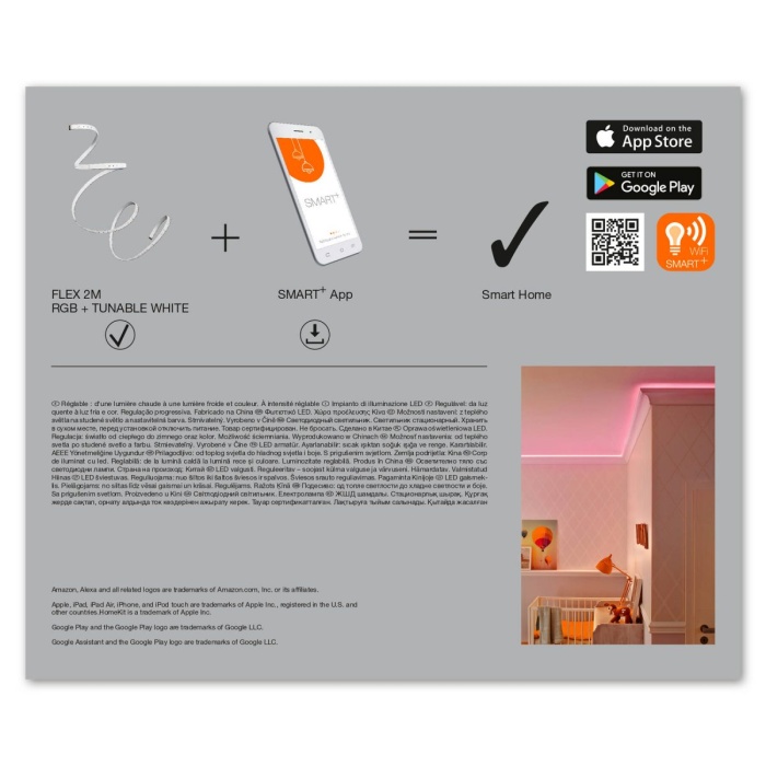 Ledvance – RGB Akıllı LED Şerit , 2 metre, WIFI Özellikli