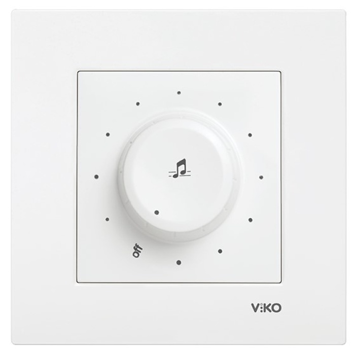 Viko Karre Müzik Yayın Anahtarı - Beyaz