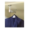 Dolap Içi 30 cm Oval Elbise Askı Borusu, Tavan Askı Aparatı Vidaları Hediye