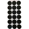 Pasific Zemin Koruyucu  35 mm Siyah  Keçe, Ses ve Çizik Önleyici Siyah Mobilya Keçesi 2 Adet