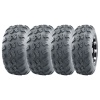 Wanda Set 22X7-10 ve 22X10-10 P3018 4PR Atv Utv Lastik Takımı Ön Arka