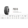 Wanda Set 22X7-10 ve 22X10-10 P3018 4PR Atv Utv Lastik Takımı Ön Arka