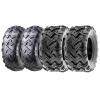 SunF Set 25X8-12 ve 24X11-10 A001 6Kat Atv Lastik Takımı Ön -Arka