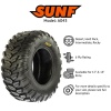 SunF 26x11R12 A043 All Trail 6PR Atv-Utv Arka Lastik