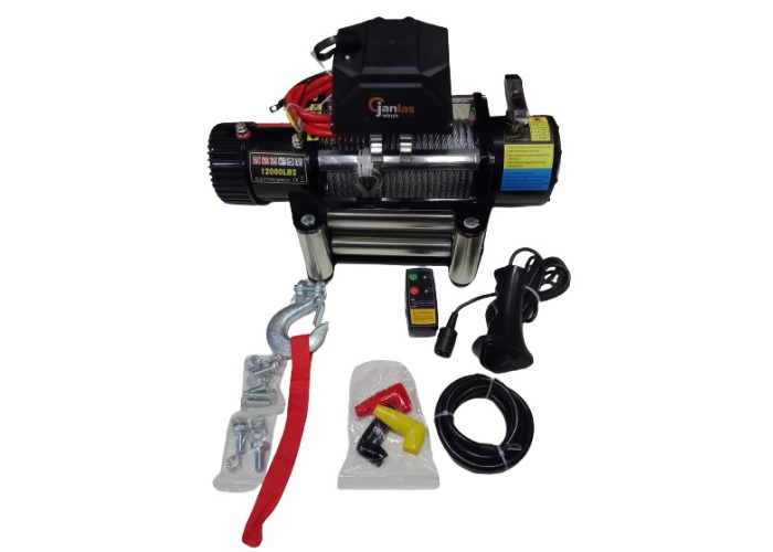 Janlas Extreme 12000 lbs Çelik Halat 4x4 Offroad Vinç 12V