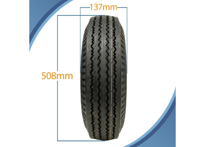Wanda 5.00-10 P802 TL 6PR Golf Römork Elektrikli Lastiği