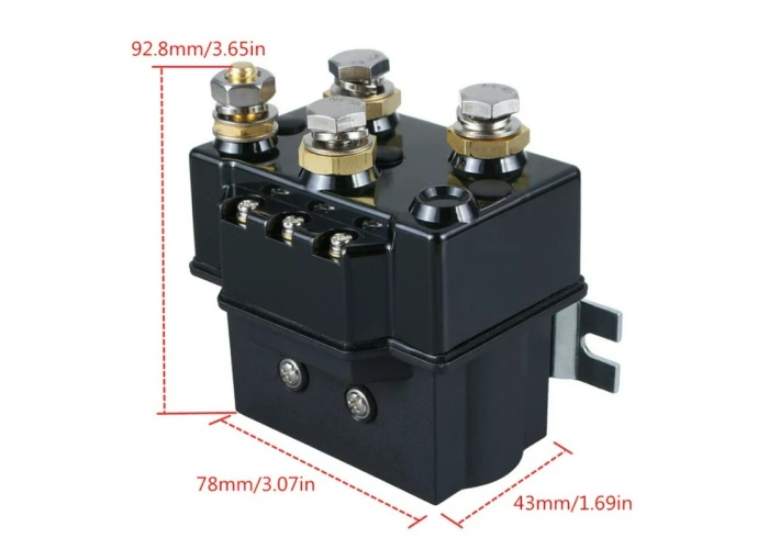 Vinç Rölesi Selenoid Janlas Kontaktör Solenoidi 12V400A