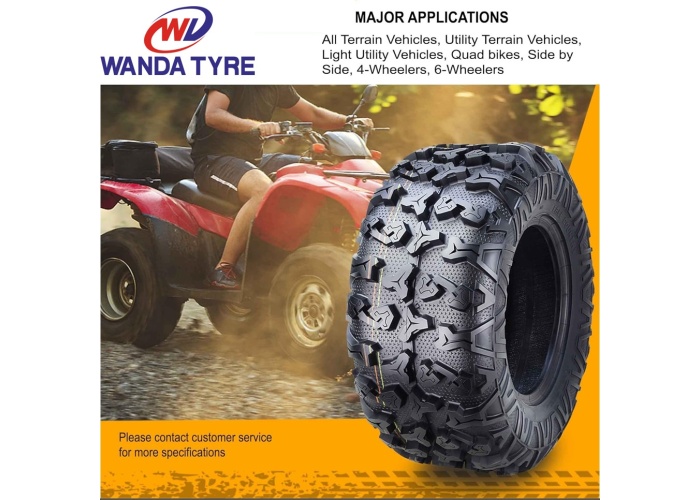 Wanda Set 27x9.00-14 ve 27x11.00-14 P3036 8PR Atv Utv Ön Arka Lastik