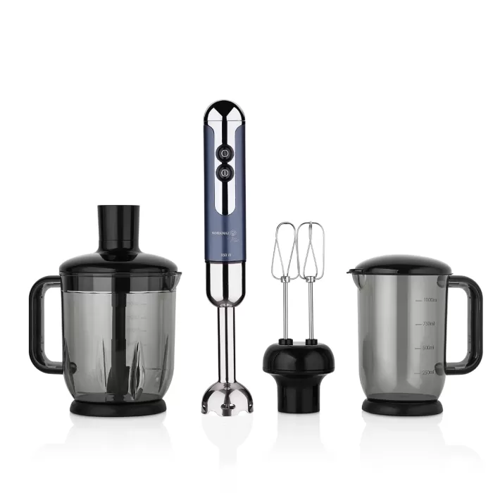 KORKMAZ A447-13 MİA MEGA BLENDER SET AZURA/KROM