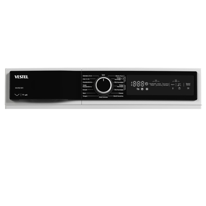 VESTEL KM 8702 WIFI 8 KİLO KURUTMA MAK.