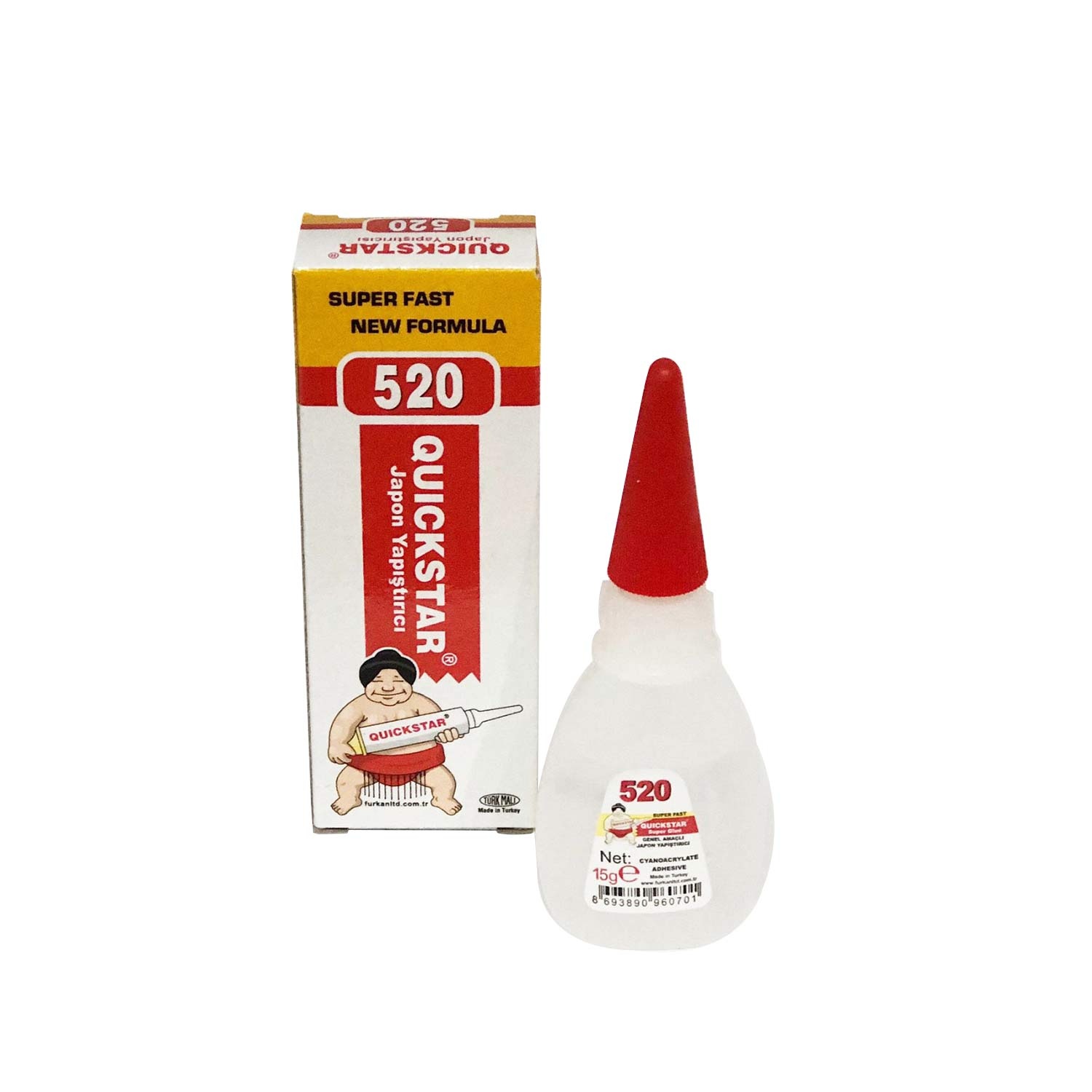 Quickstar 520 Super Glue Japon Yapıştırıcısı (1 Adet)