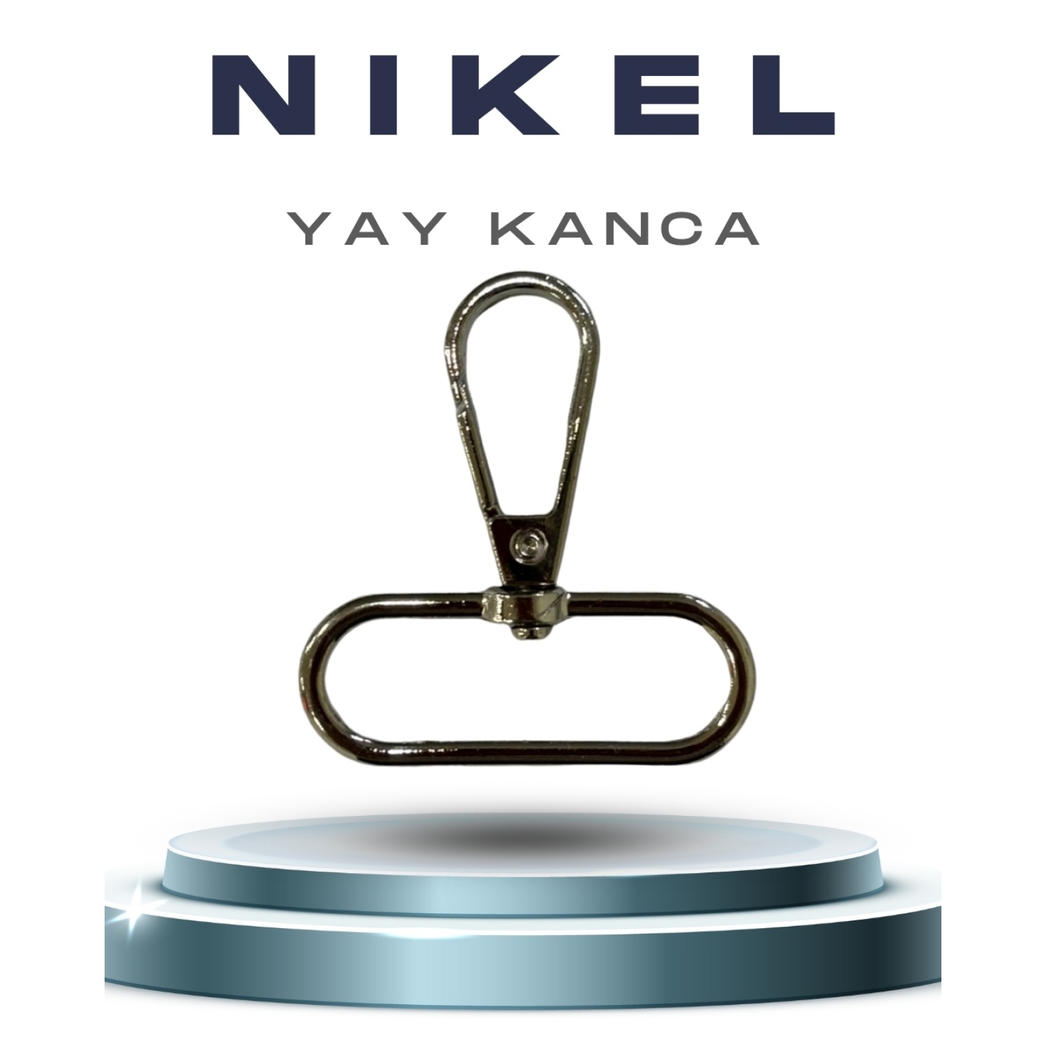 2cm Yay Kanca 100 Adet (Nikel)