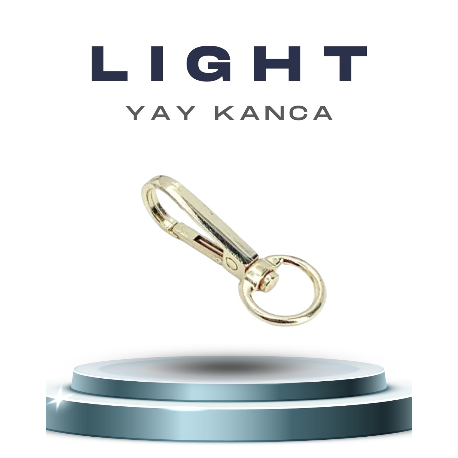 1 cm Yay Kanca  Lİght (250 Adet)