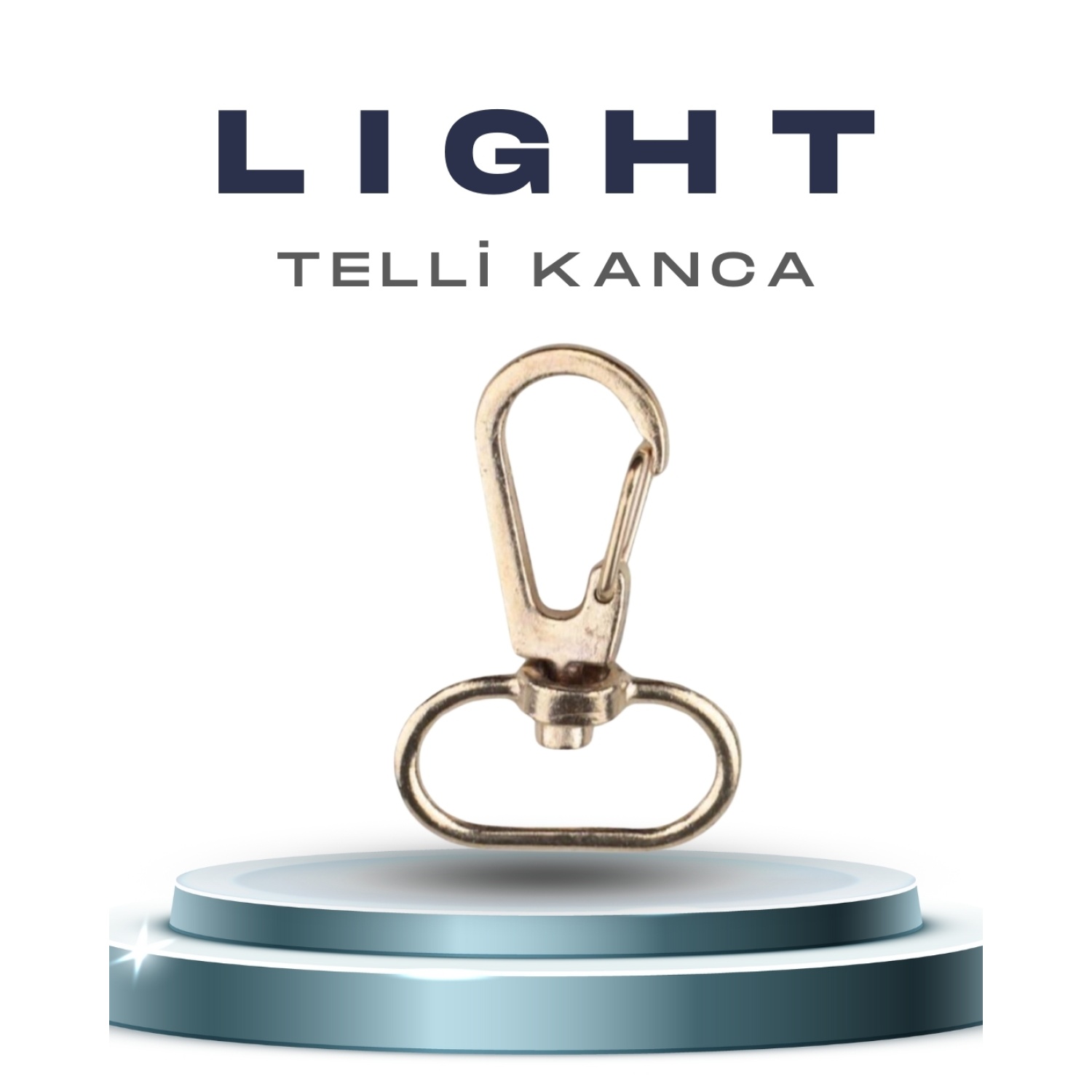 2.5 cm Telli Kanca Light  - 250 Adet