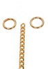 Yaylı Halkalı Çanta Zincir Set - Zincir 100 Cm - Yaylı Halka Çap 2.5 Cm