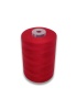 Aklar Malzeme 5000 Metre 50 No %100 Polyester Dikiş İpliği (Kırmızı)