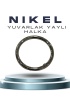 Aklar Malzeme 1.5 cm Metal Yaylı Halka Nikel (Gümüş) - 500 Adet